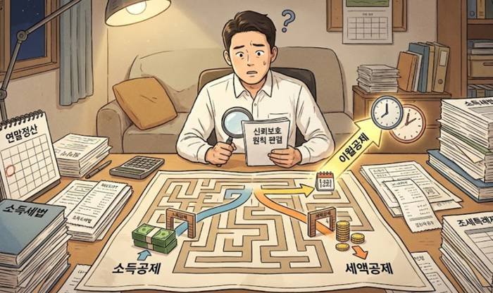 소득공제 세액공제 차이